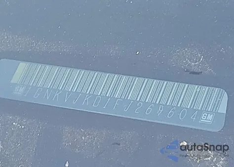 2015 Chevrolet Traverse Ltz z USA, uszkodzony, nr VIN 1GNKVJKD1FJ269604